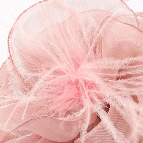 Fascinators Hat Tea Party Headwear Ribbons Feathers On A Headband And A 2192 - Picture 3 of 7